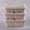 SGS βιοδιασπάσιμα εμπορευματοκιβώτια τροφίμων πολτού φρούτων αχύρου σίτου με το καπάκι