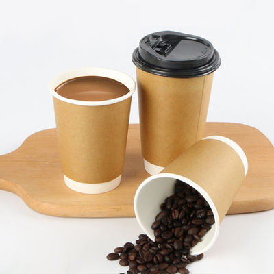 16oz έντυσε τα τυπωμένα διπλοτειχισμένα take-$l*away φλυτζάνια Eco καφέ φιλικό