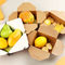 Φιλικό προς το περιβάλλον διπλωμένο κιβώτιο τροφίμων εγγράφου της Kraft για το γρήγορο φαγητό, σαλάτα, φρούτα
